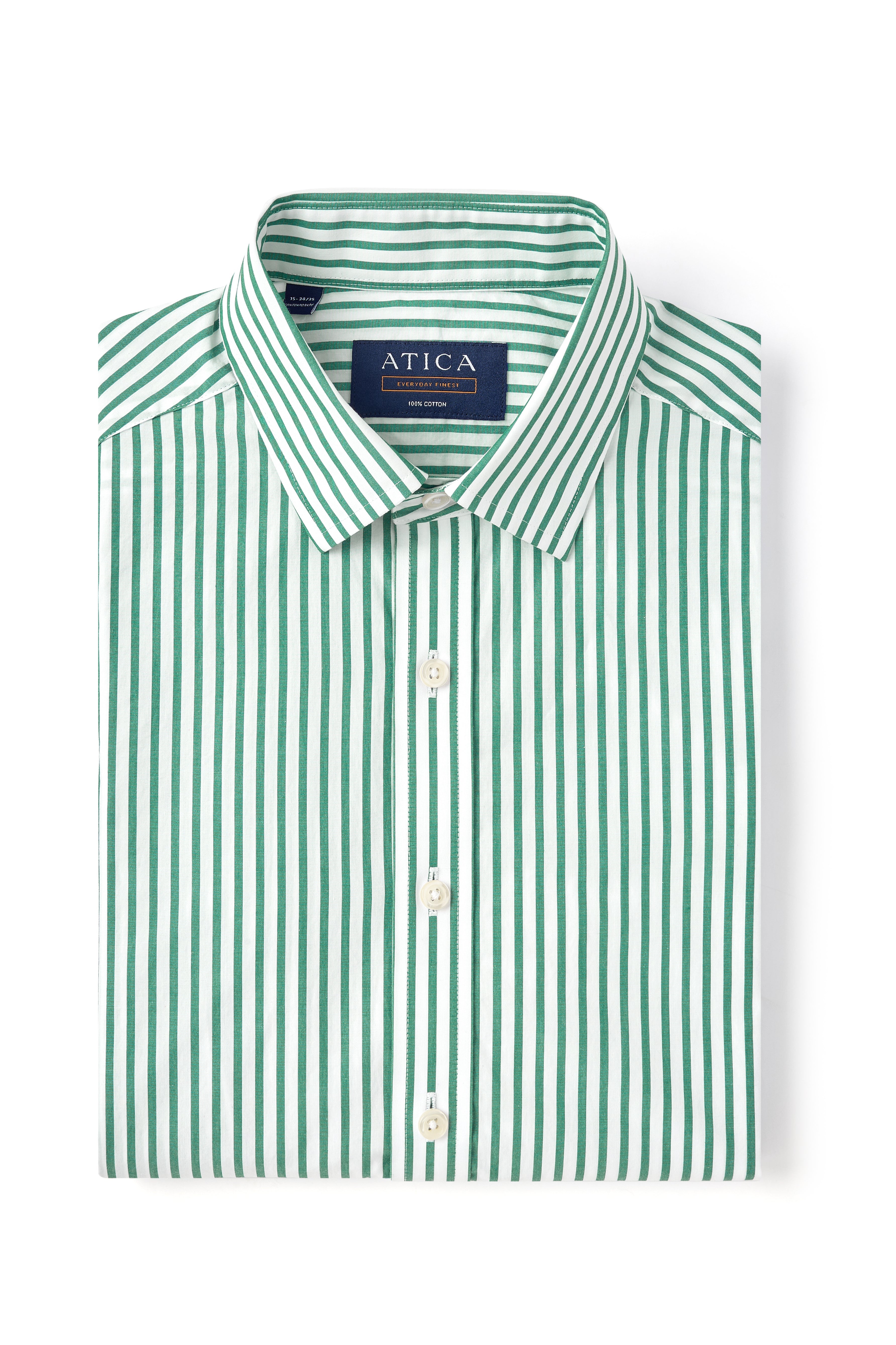 Everyday Green Bengal Stripe Shirt