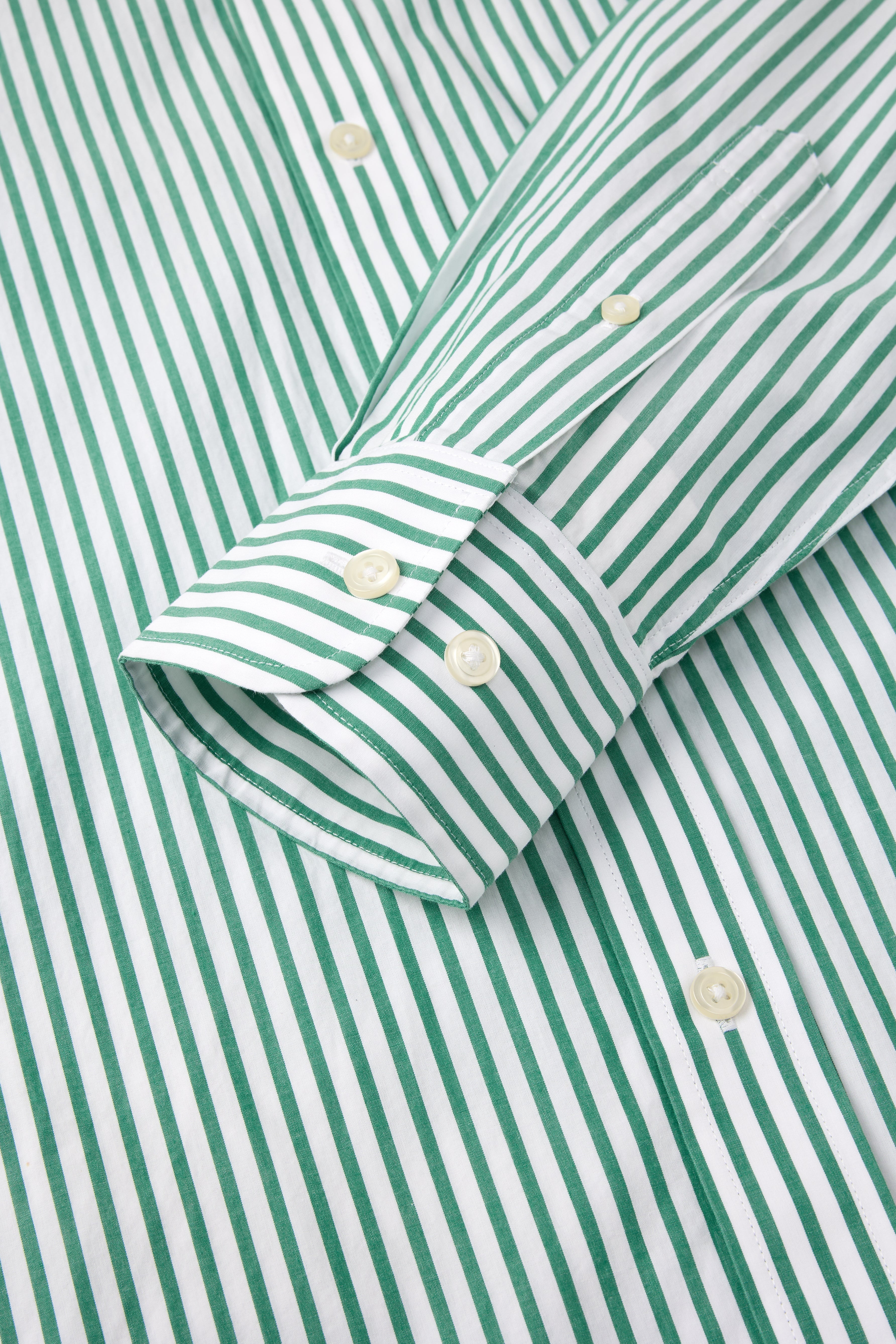 Everyday Green Bengal Stripe Shirt