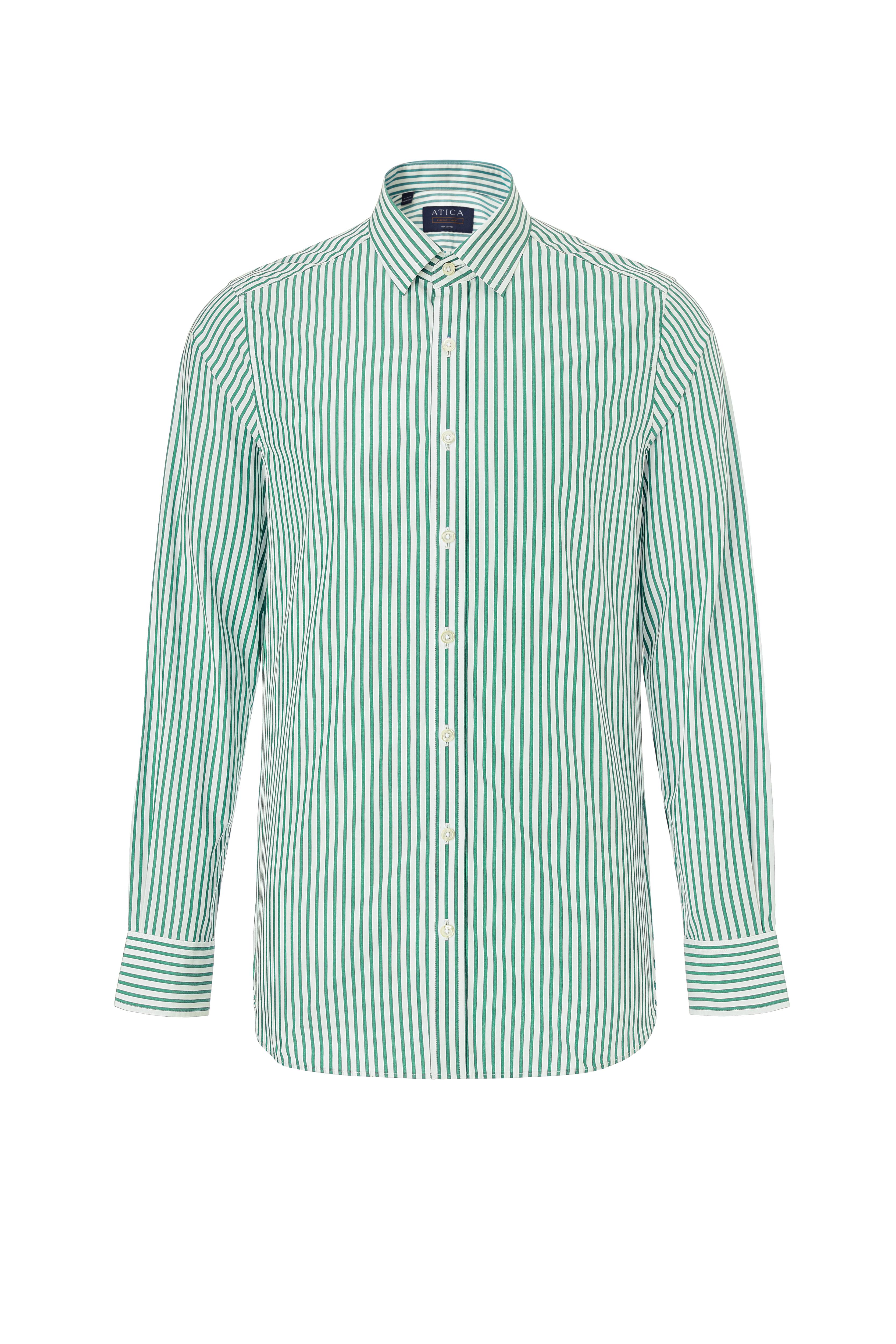 Everyday Green Bengal Stripe Shirt