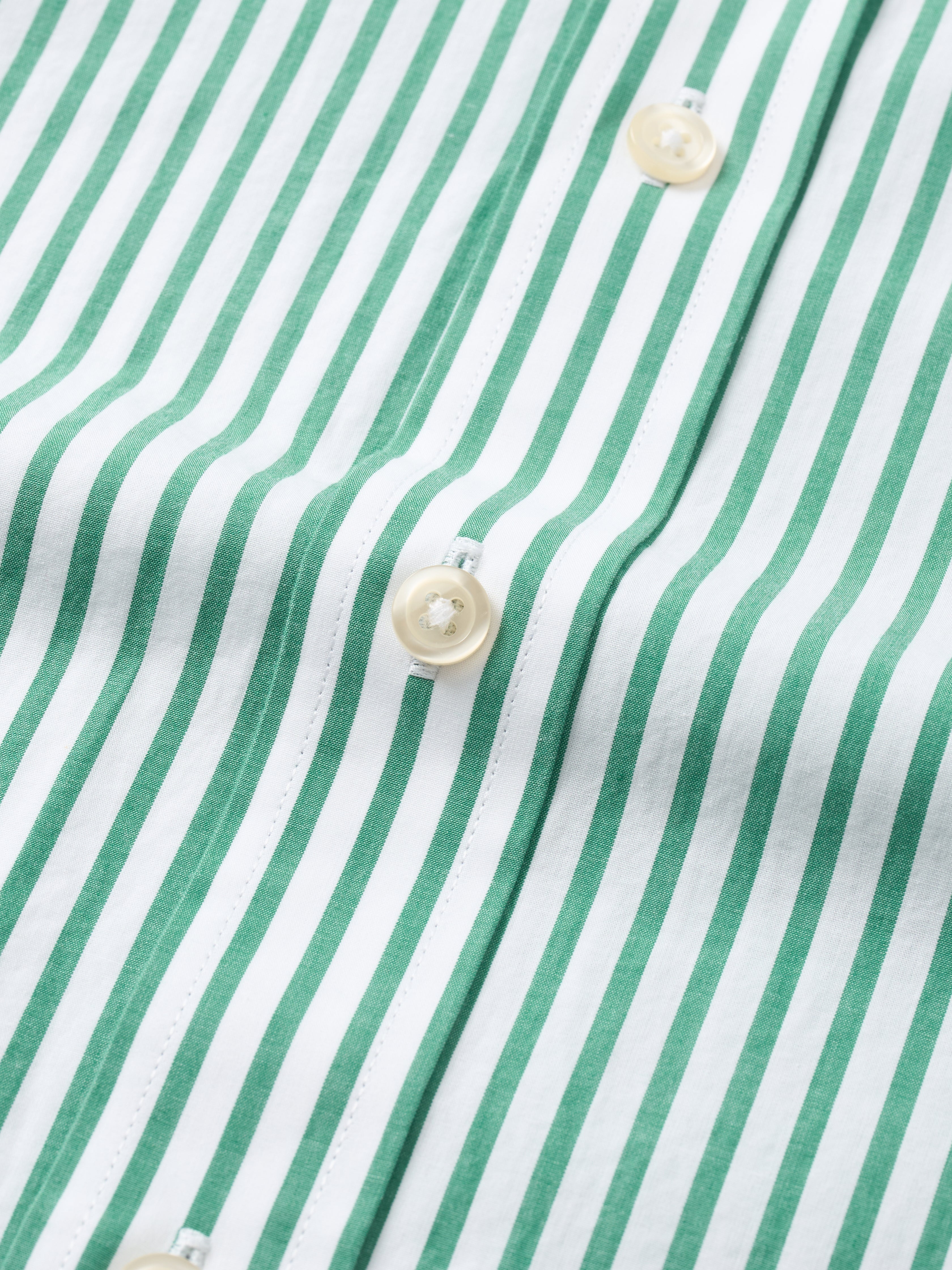 Everyday Green Bengal Stripe Shirt