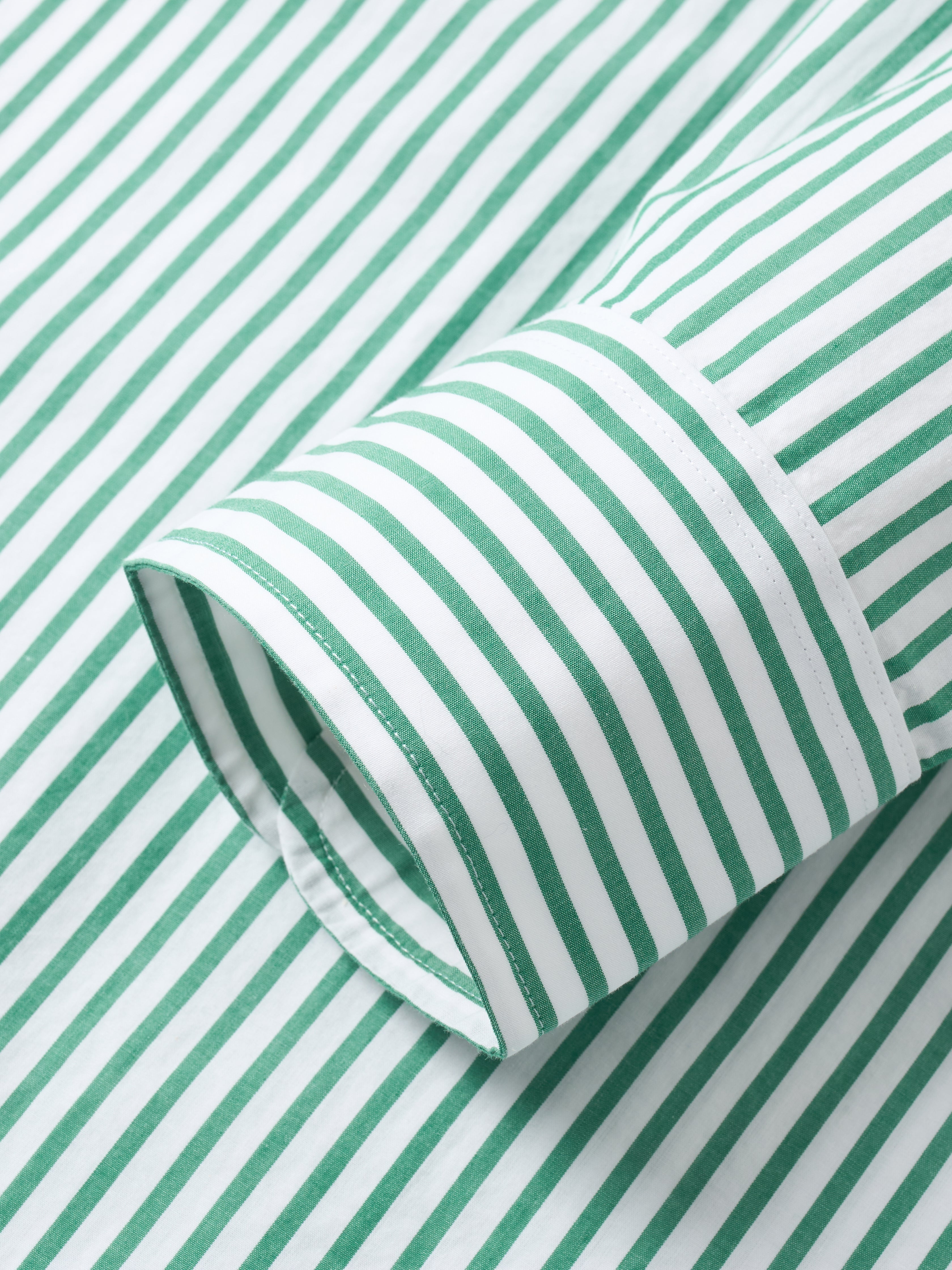 Everyday Green Bengal Stripe Shirt