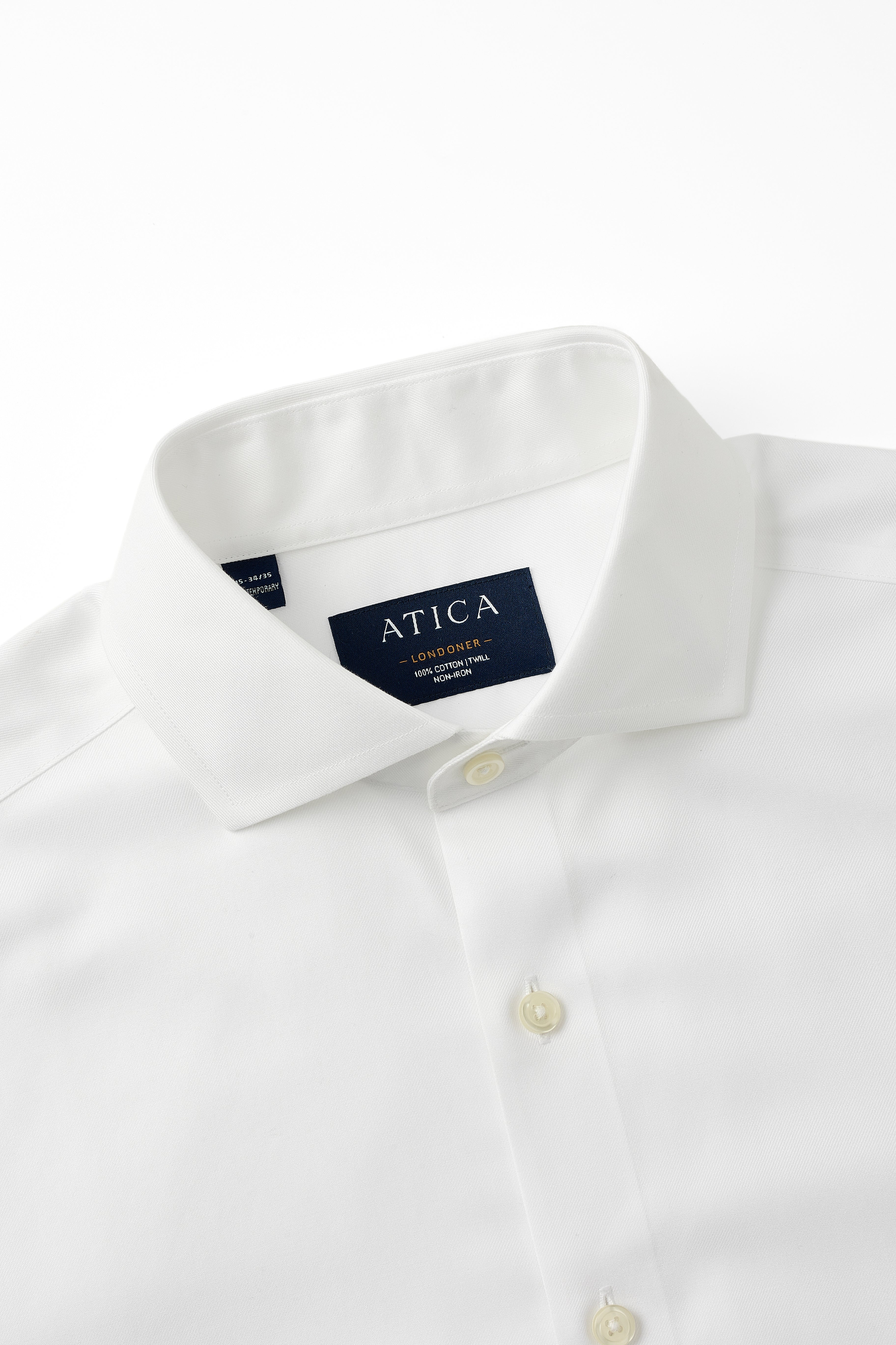 Londoner White Shirt - Contemporary (Slim)