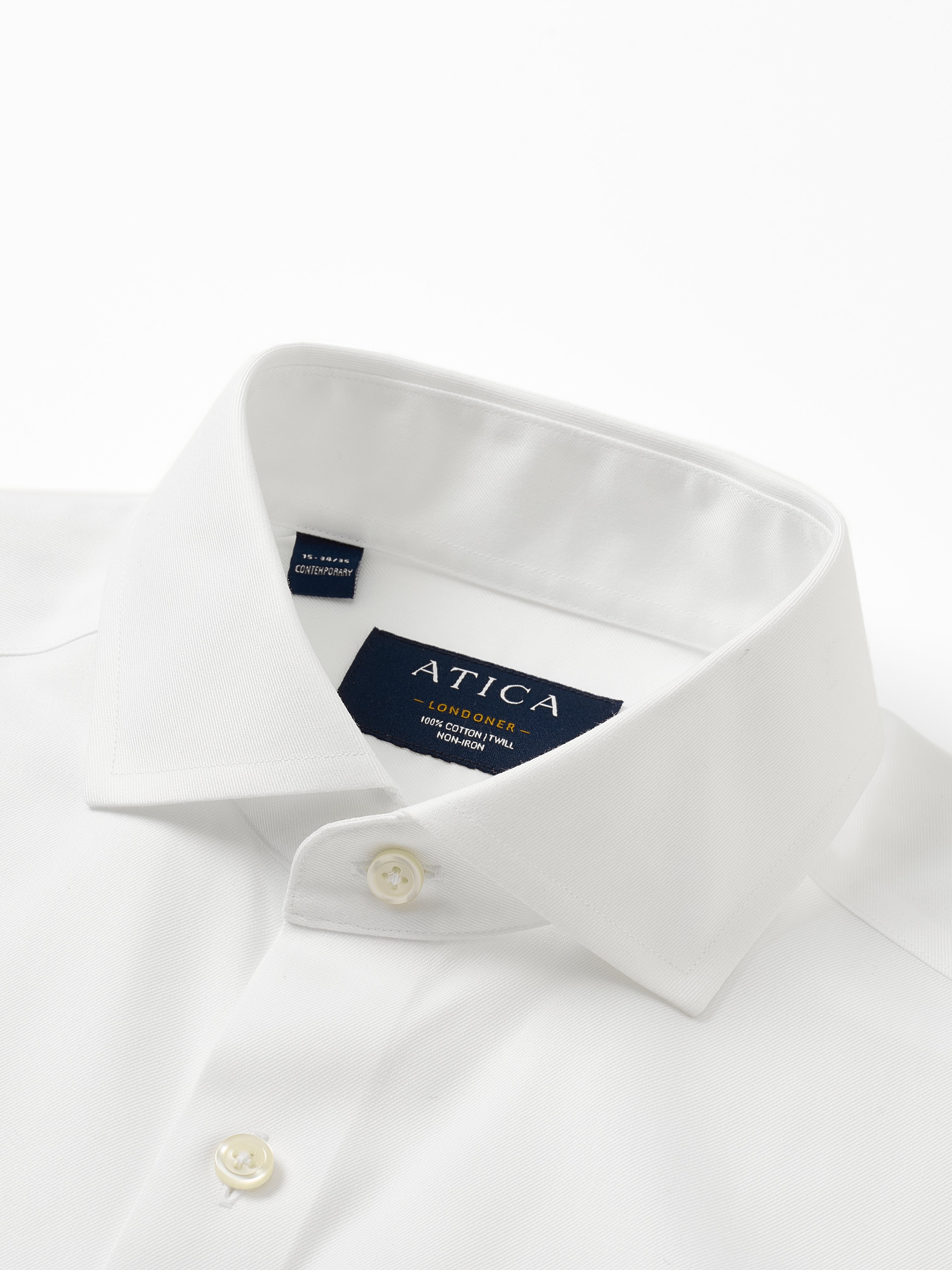 Londoner White Shirt - Modern (Extra Slim)