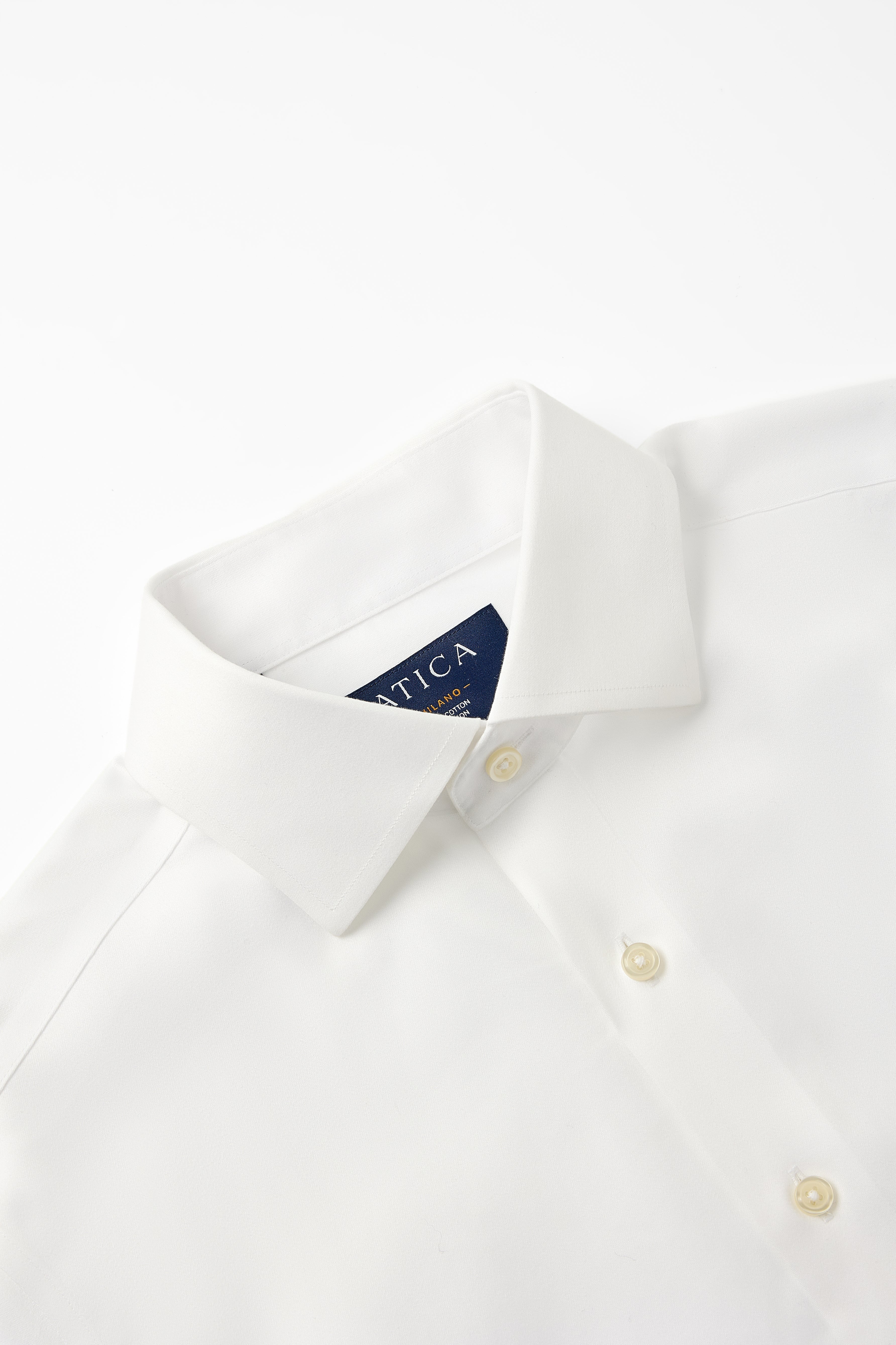 Milano White Shirt - Contemporary (Slim)