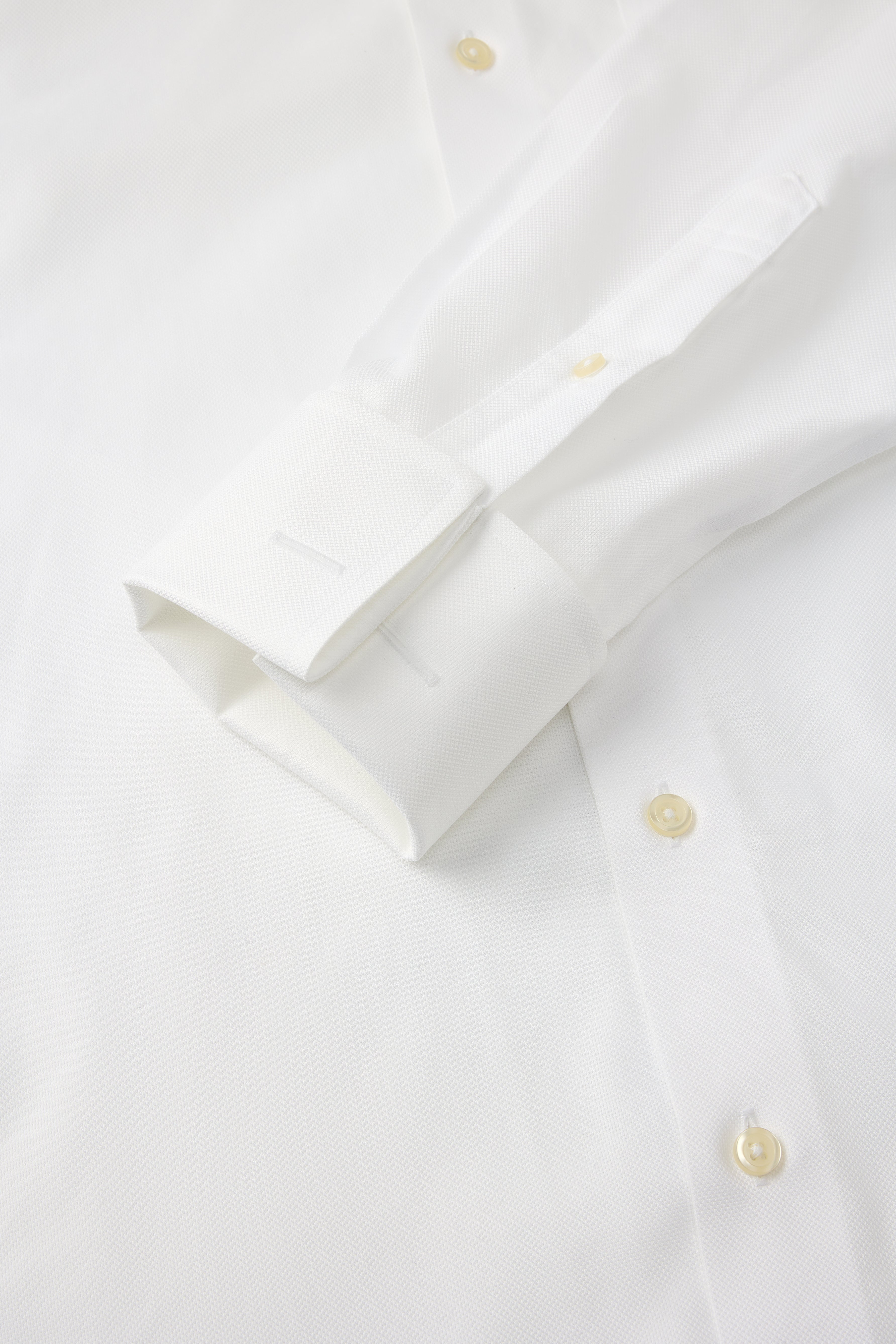 Edinburgh Cufflink White Shirt
