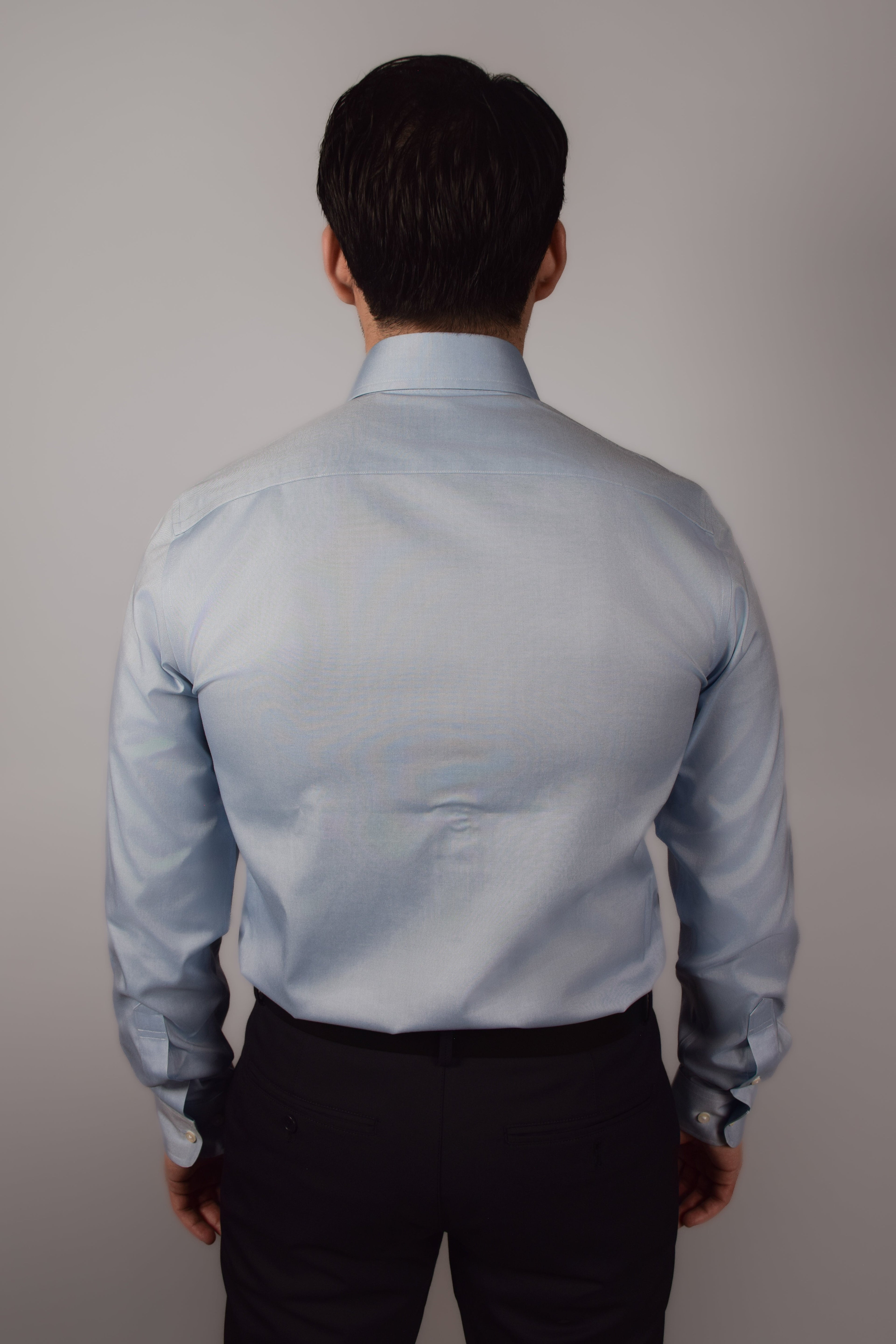 Boston Blue Pinpoint Shirt