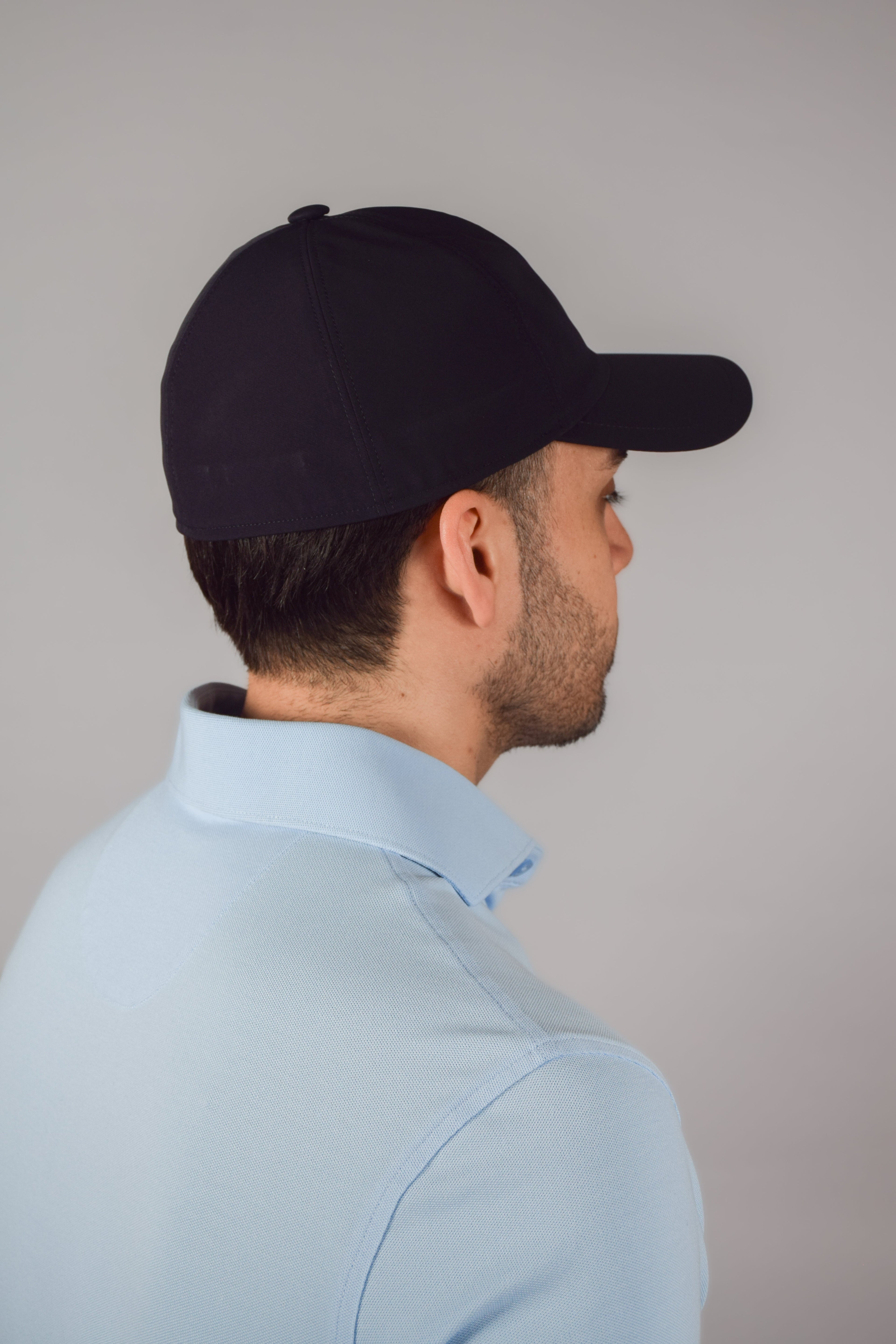 Navy Rainproof Baseball Cap