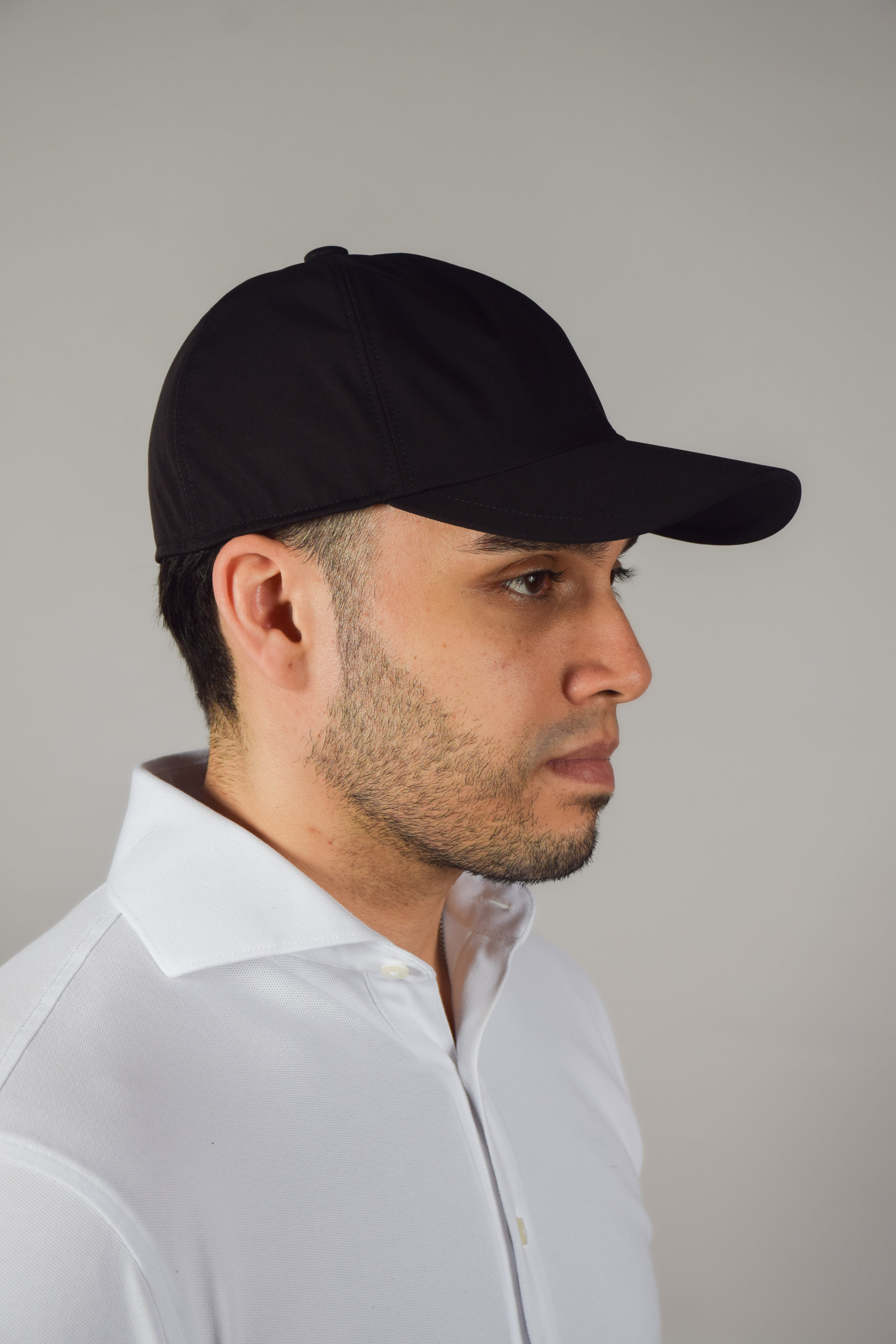 Black Rainproof Baseball Cap
