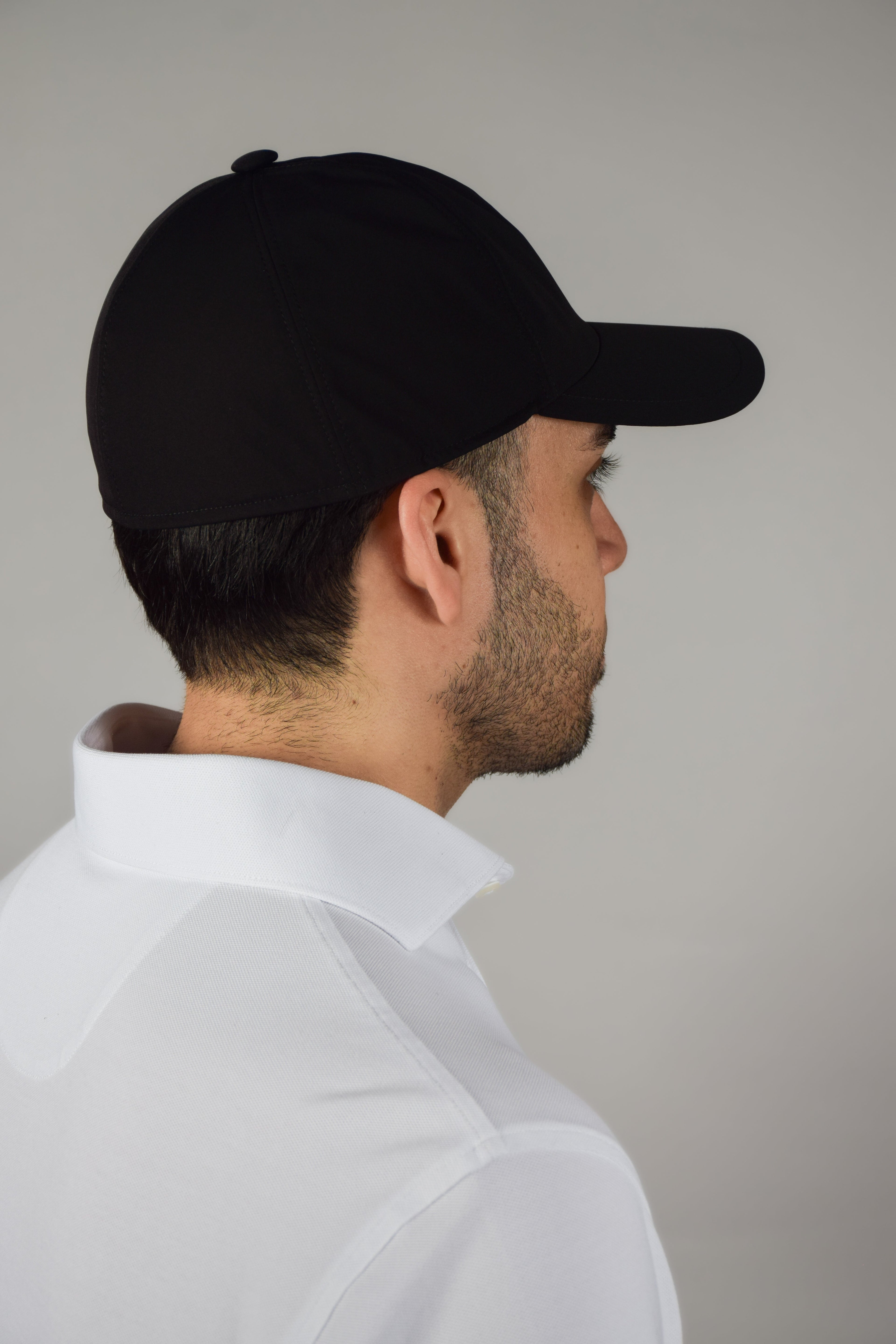 Black Rainproof Baseball Cap