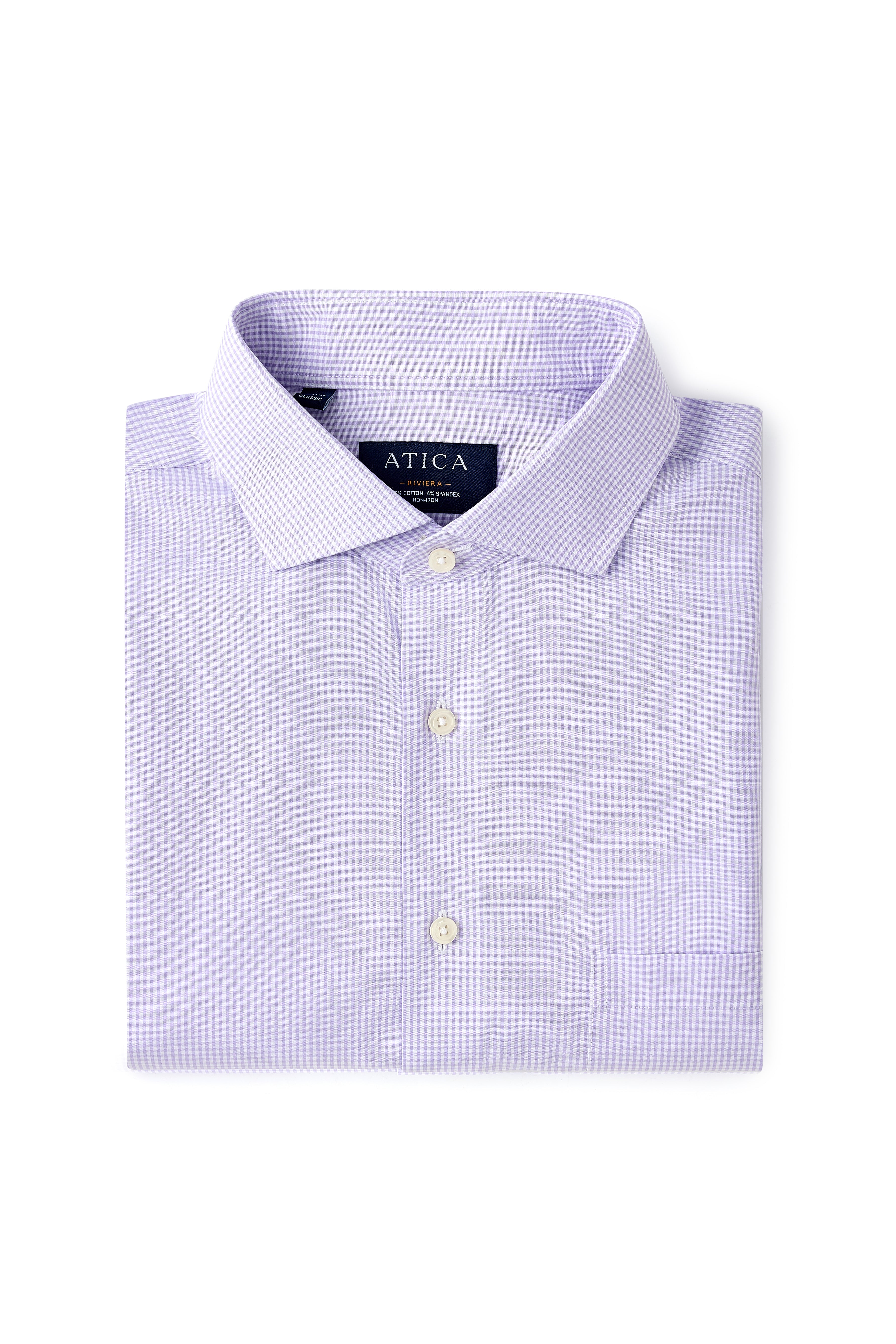 Riviera Lavender Gingham Shirt