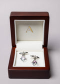 Charm Crystal Cufflinks