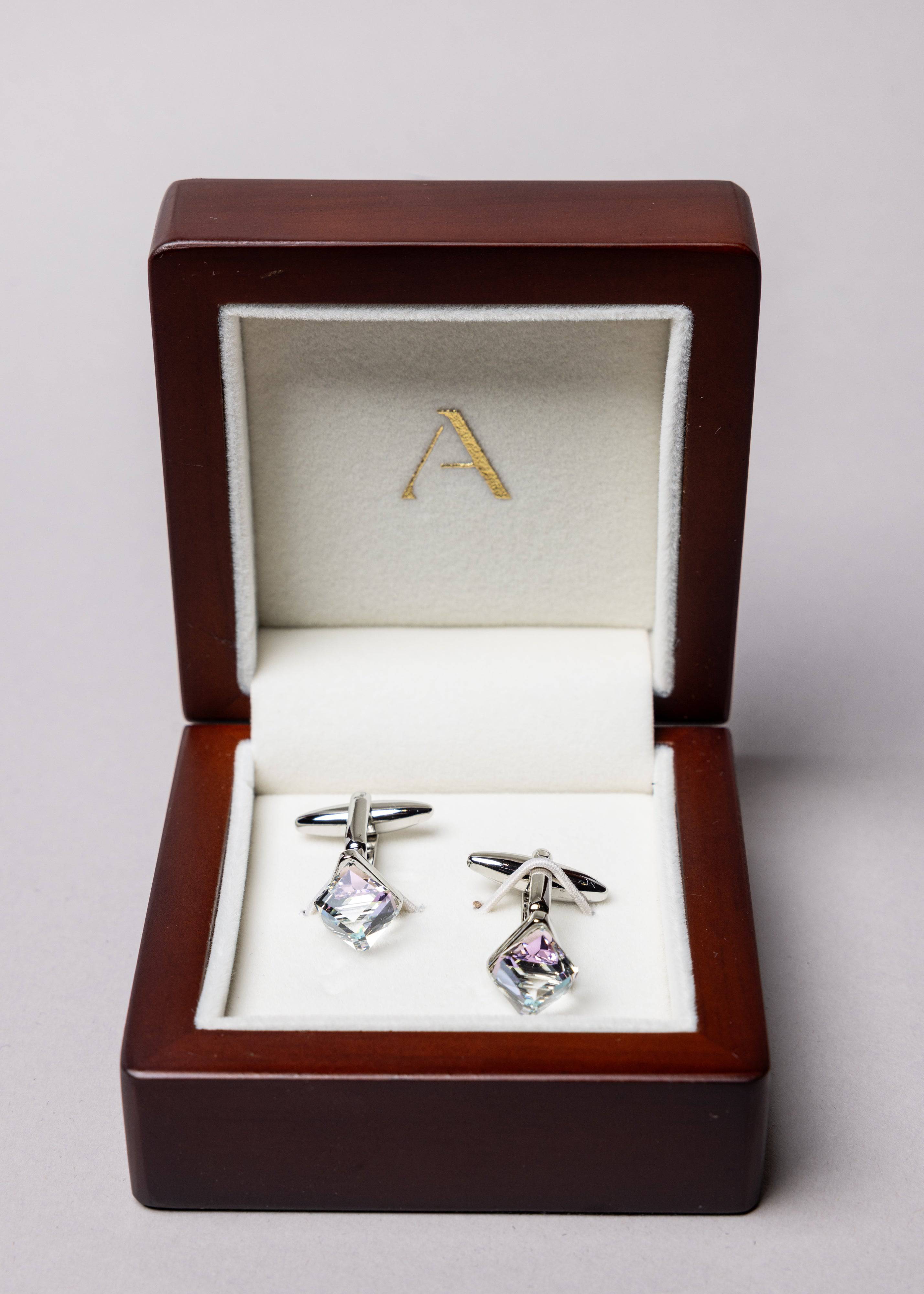 Charm Crystal Cufflinks