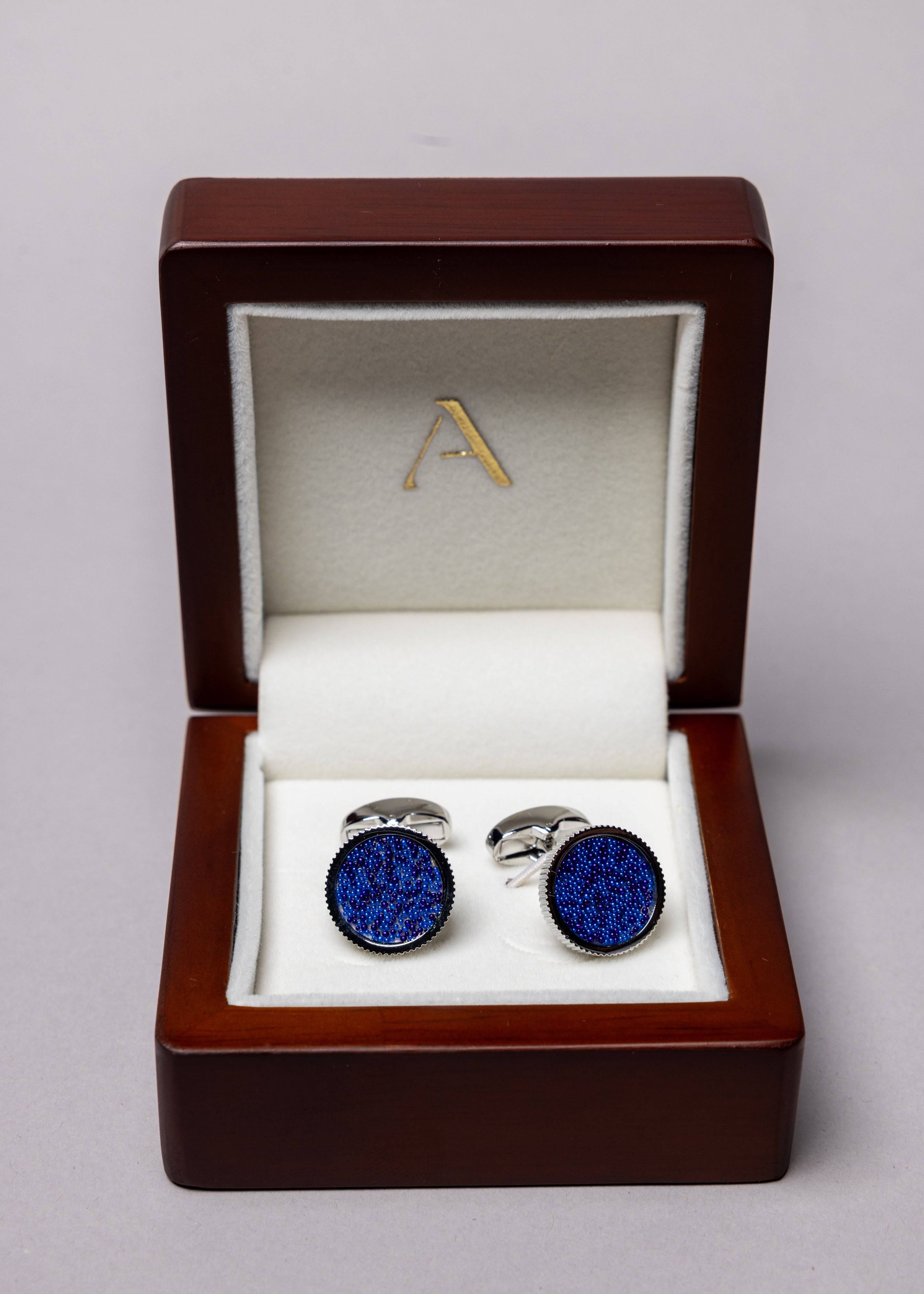 Midnight Spark Cufflinks