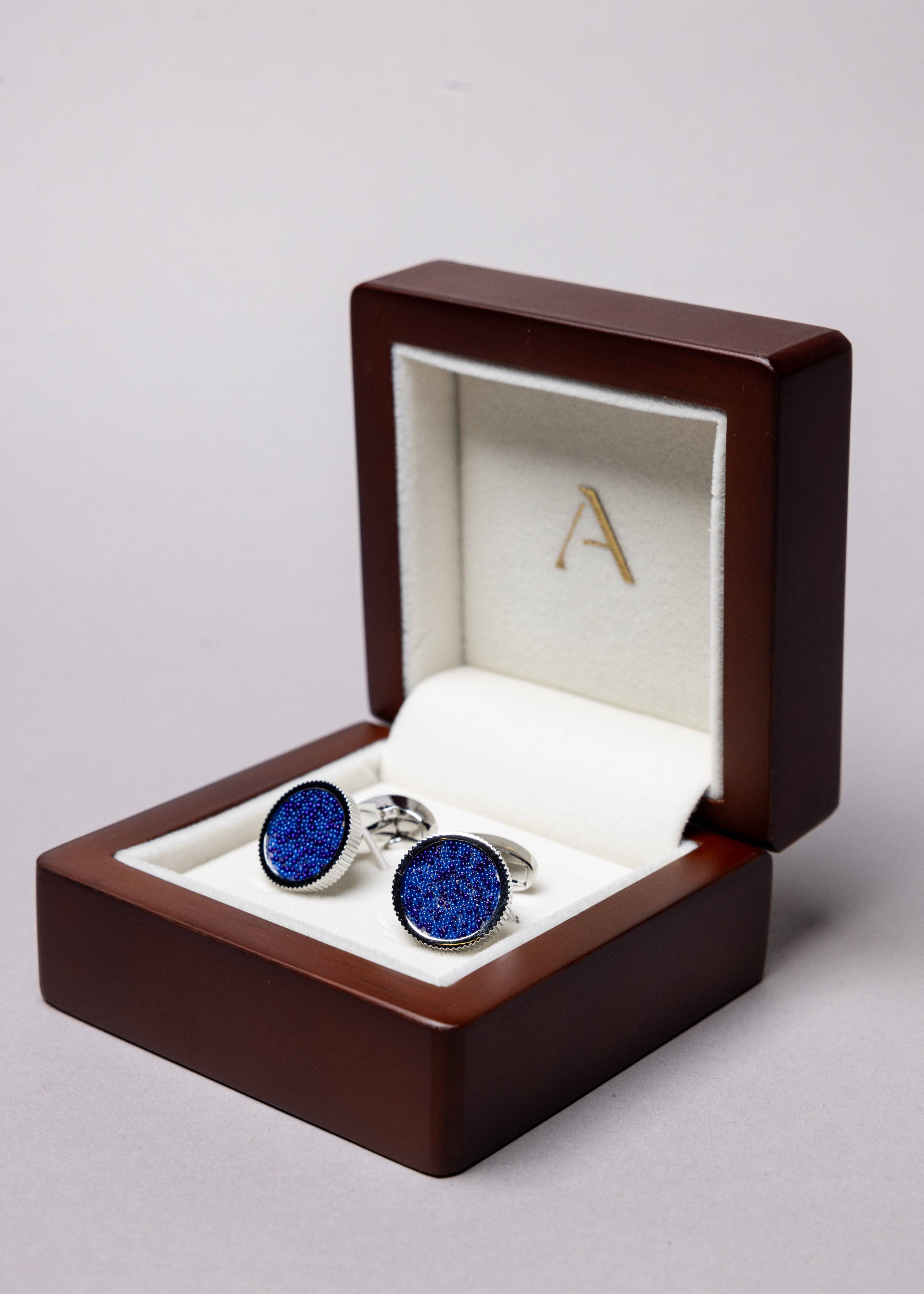 Midnight Spark Cufflinks