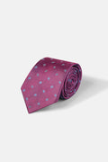 Woven Tie | 100 Percent Silk | Small Paisley Pattern