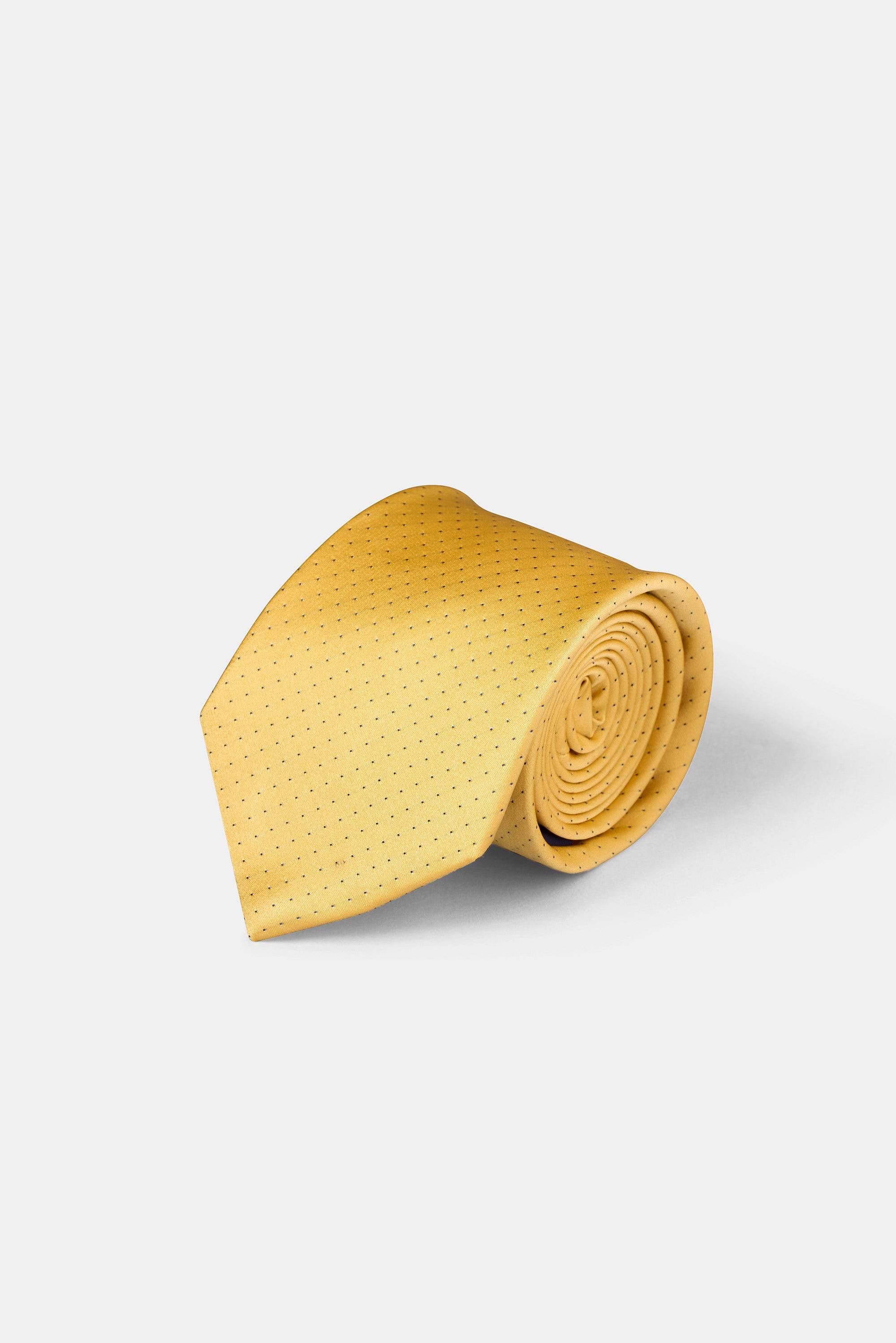 Woven Tie | 100 Percent Silk | Dots Pattern
