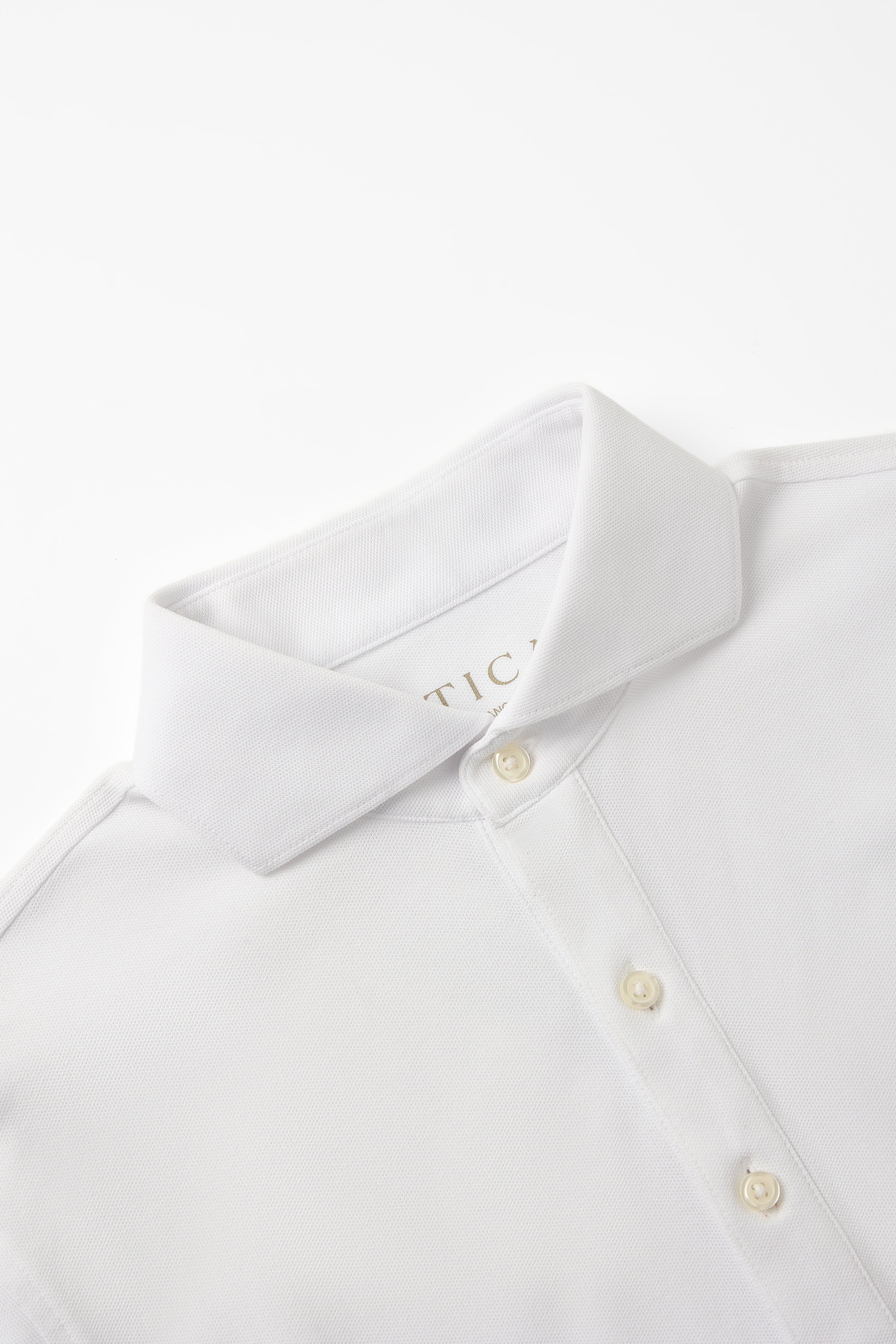 Dress Collar Performance Long Sleeve - White
