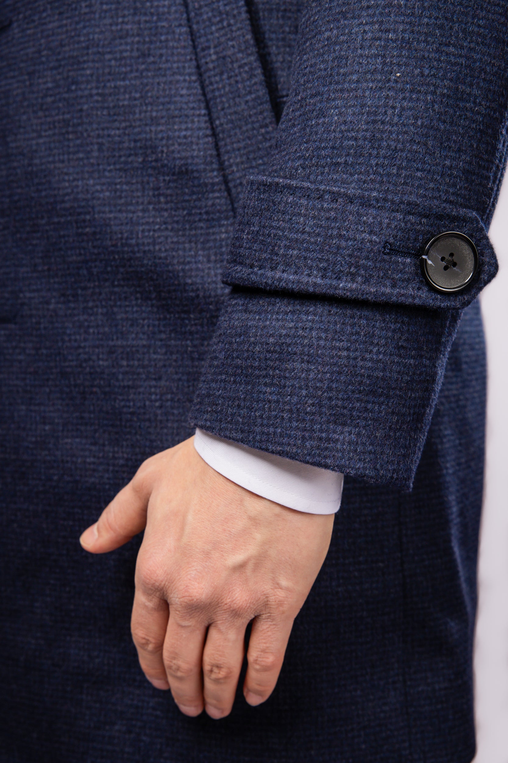 Standing Collar Wool Carcoat