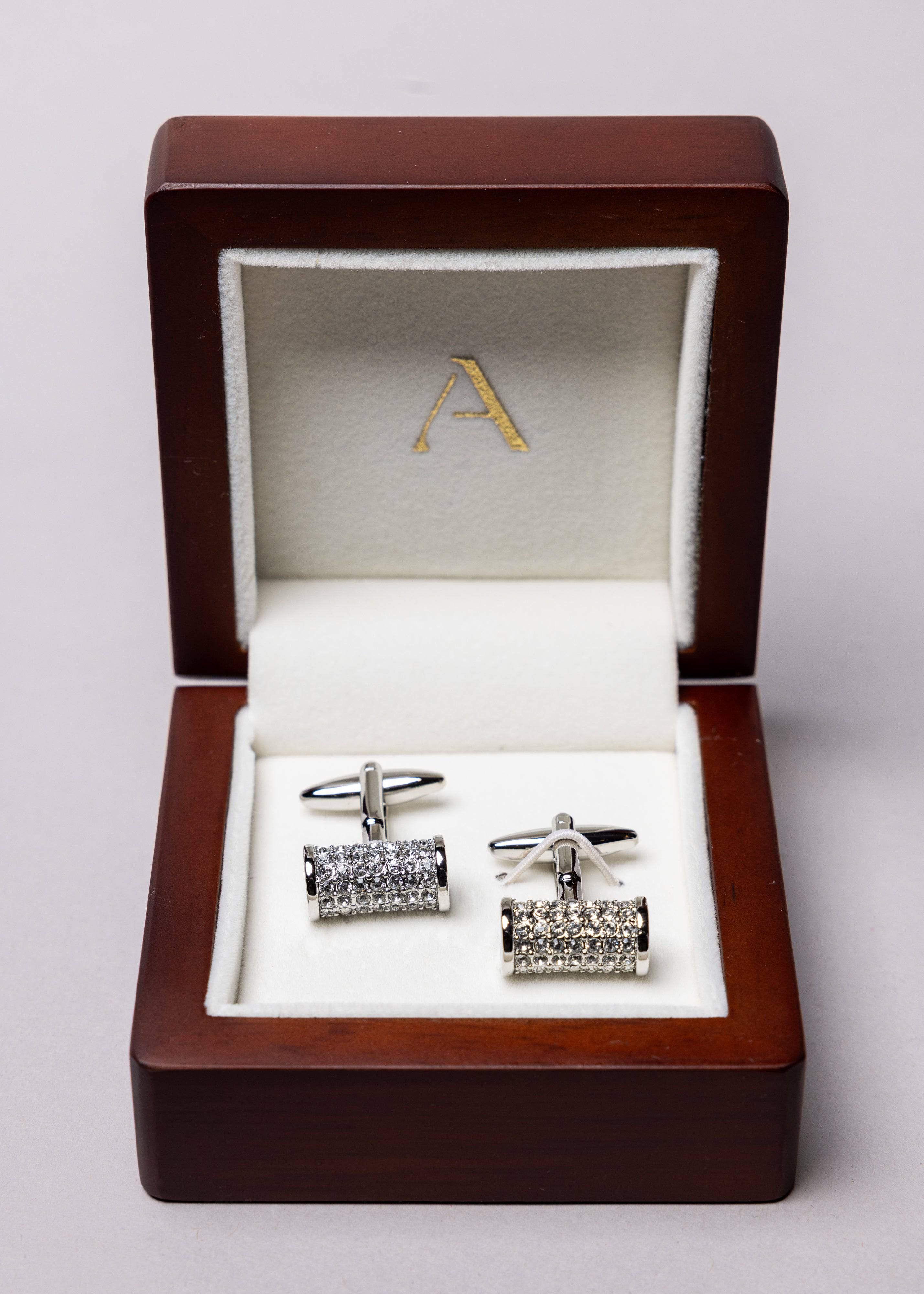 Swarovski Hammerhead Bar Cufflinks