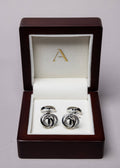 Swarovski Interspiral Diamond Stud Cufflinks
