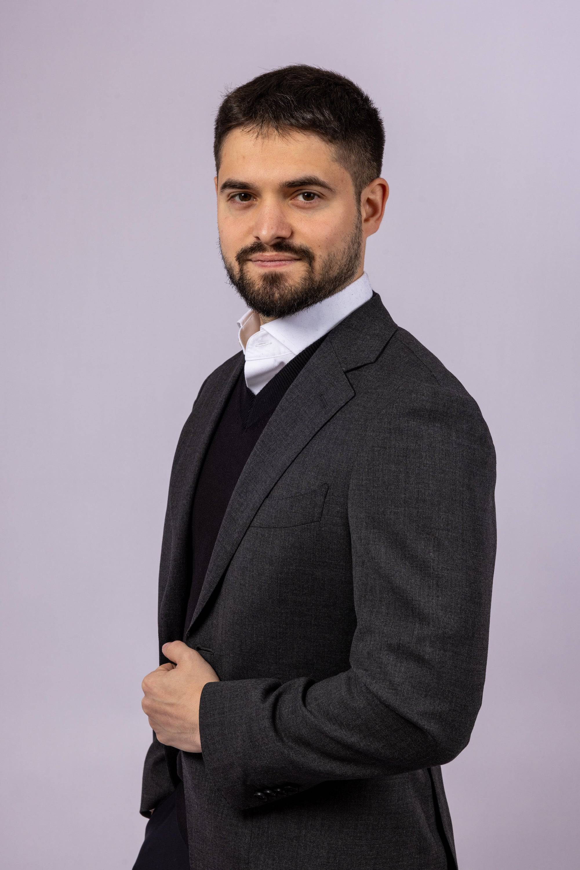 Cerruti Travel Blazer | Charcoal