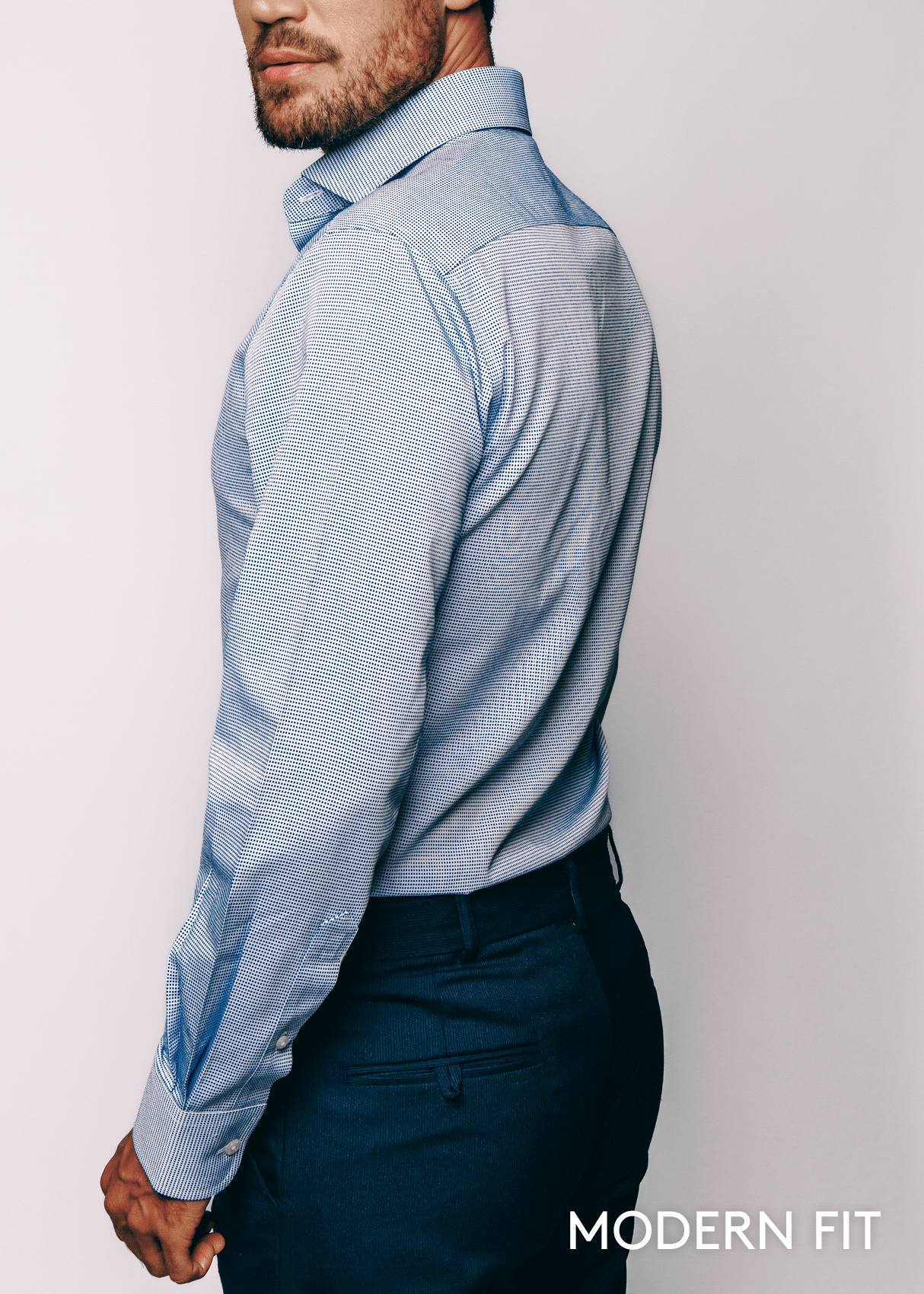 Greenwich Blue Check Shirt