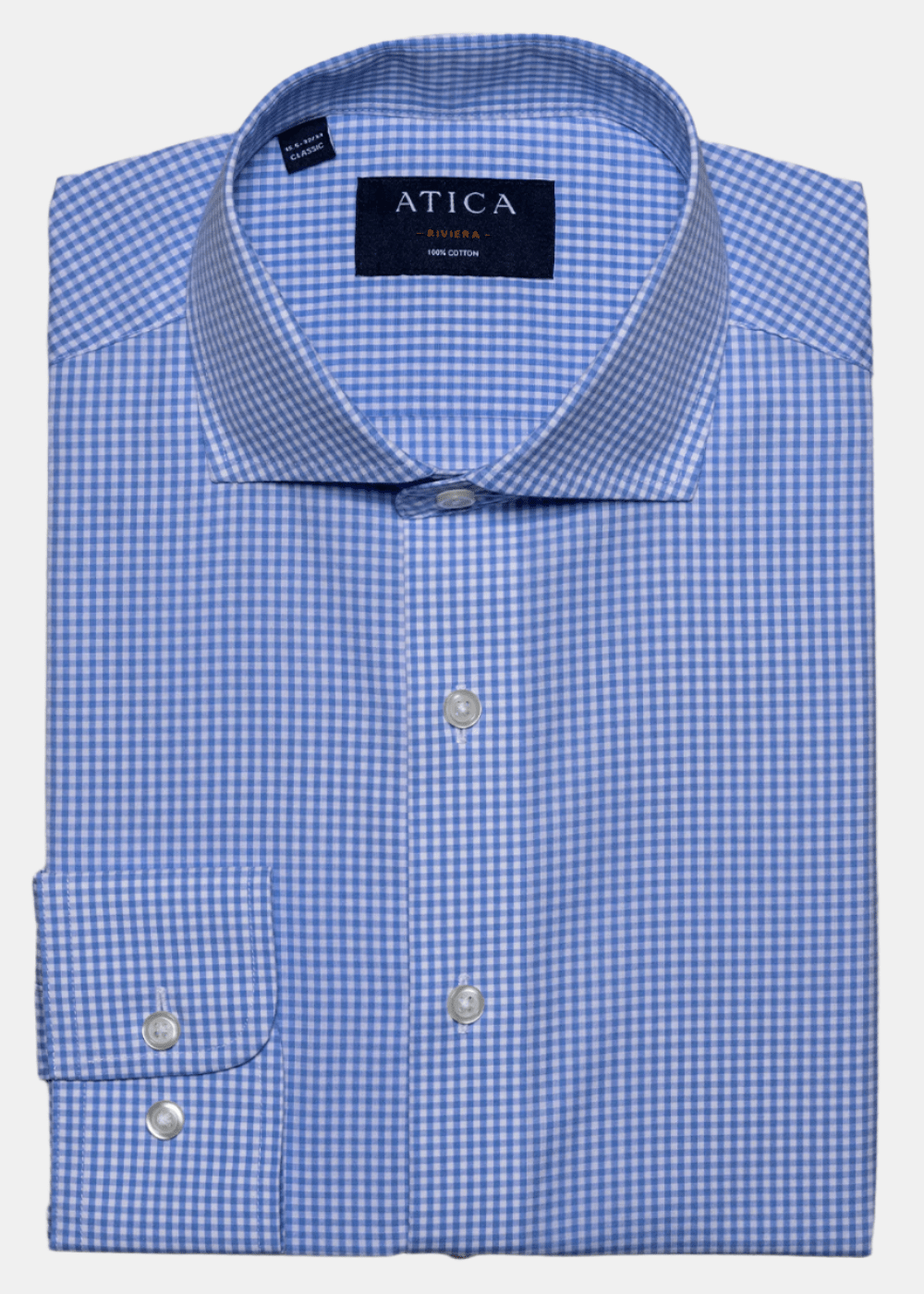 Riviera Light Blue Check Shirt