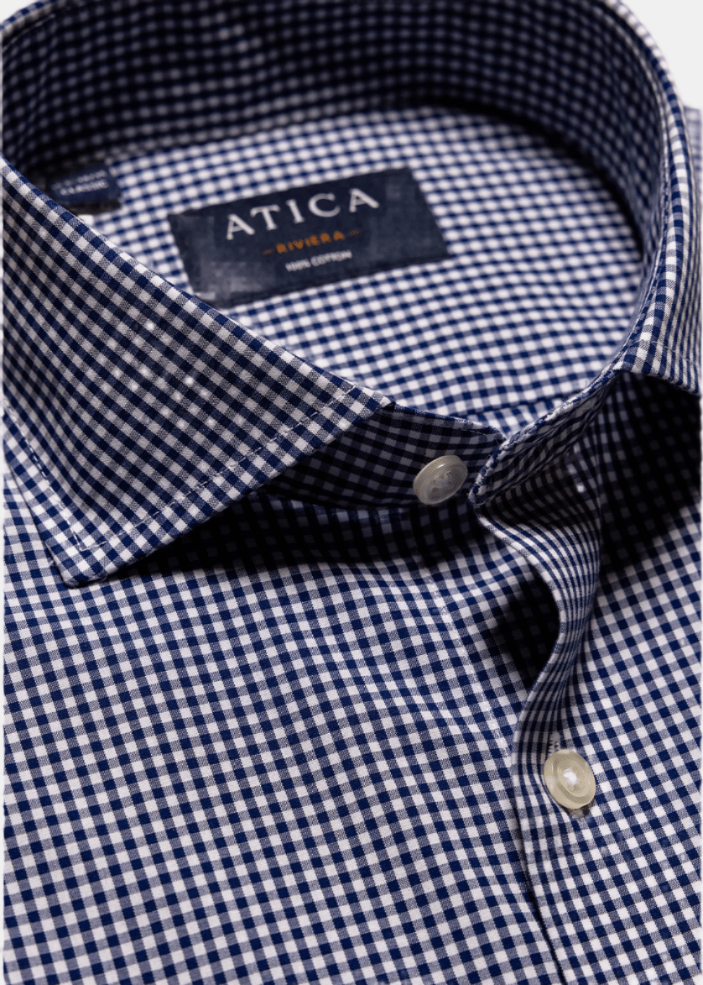 Riviera Navy Check Shirt