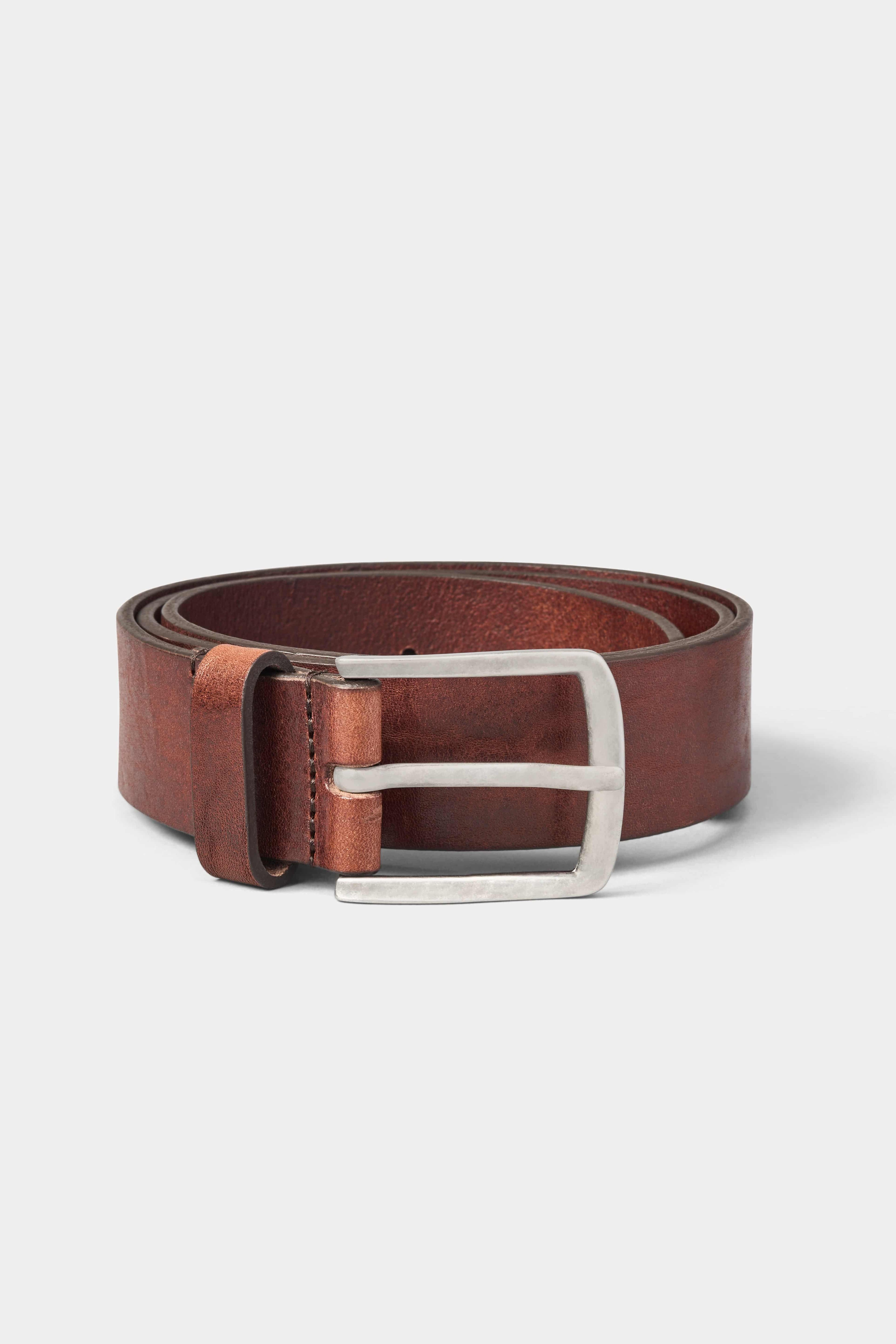 Bevel Adjustable Leather Belt